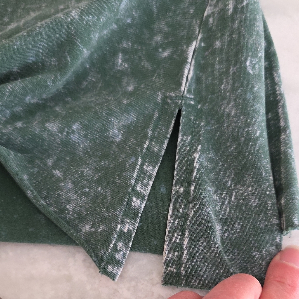 Pinko Teal Acid Wash Pants - Picture 6 of 10